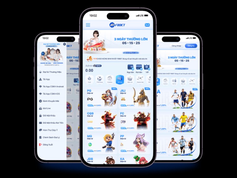 Ứng dụng di động 32win trên điện thoại
